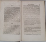 BÉRARD Frédéric "Doctrine des Rapports du Physique et du Moral pour servir de fondement à la Physiologie dite Intellectuelle et Métaphysique"