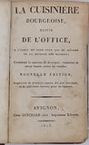 [Anonyme] [MENON Joseph] "La Cuisinière bourgeoise, suivie de l'Office, à l'usage de tous ceux qui se mêlent de la dépense des Maisons ..."