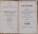 BONIFACE Alexandre "Une lecture par jour, Mosaïque littéraire, historique, morale et religieuse, ..." [4 Volumes]