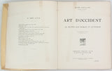 FOCILLON Henri "Art d'occident - Le Moyen Âge roman et gothique"