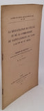 TRICOU Jean "La restauration de l'église et de la Commanderie de Saint-Georges de Lyon à la fin du XVe siècle - Discours de réception prononcé dans la Séance publique du mardi 20 mars 1945"