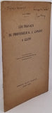 VIREY Jean "Les travaux du Professeur K. J. Conant à Cluny"