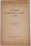 VIREY Jean "Les travaux du Professeur K. J. Conant à Cluny"