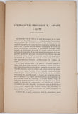 VIREY Jean "Les travaux du Professeur K. J. Conant à Cluny"