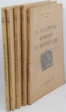 DURLIAT Marcel "La sculpture romane en Roussillon" [4 volumes] et "La sculpture romane en Cerdagne" [1 volume] [ensemble complet]