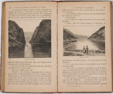 BRUNO G. "Le Tour de l’Europe pendant la Guerre. Livre de lecture courante illustré de nombreuses gravures et cartes géographiques. Cours moyen. Deuxième édition"