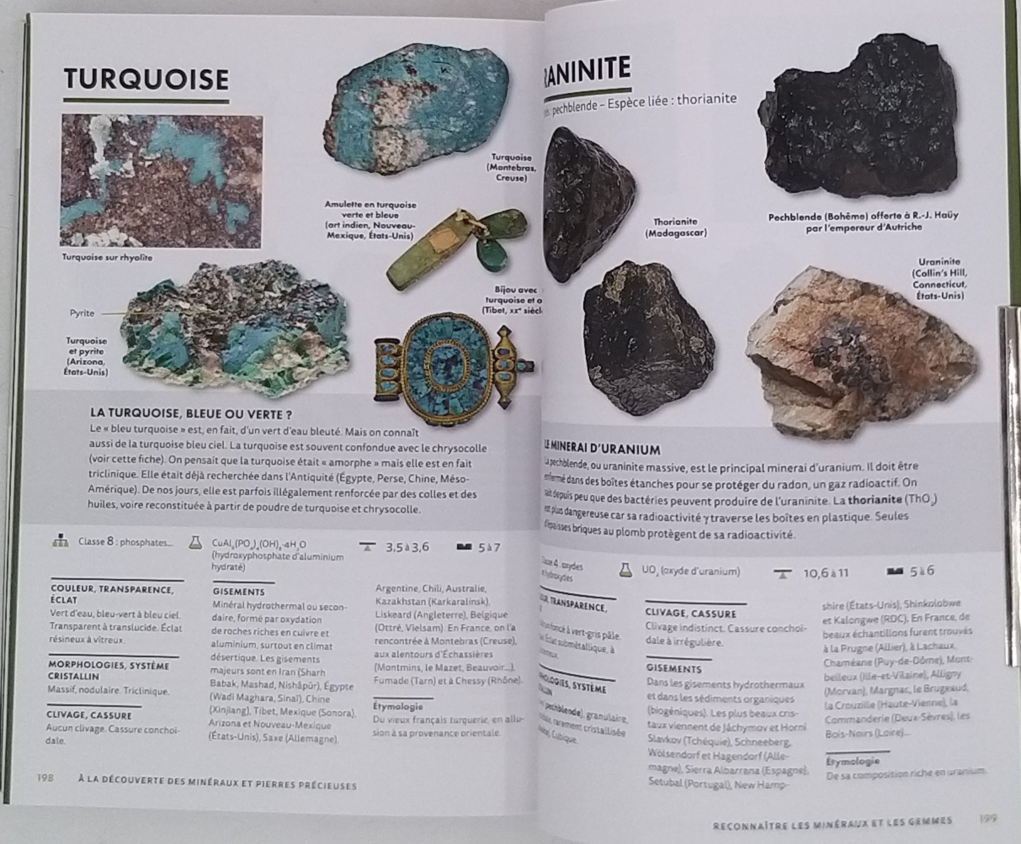 Collection De Roches Et Minéraux – Kit Éducatif STEM Avec Cristaux, Livret D'Identification – Cadeau Étudiant