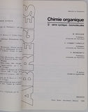 MIOCQUE Marcel, COMBET FARNOUX Claude, MOSKOWITZ Henri "Abrégé de Chimie organique" [2 Tomes]