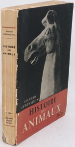 LEWINSOHN Richard "Histoire des animaux - Leur influence sur la civilisation humaine"