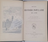 BLETON Auguste "Petite histoire populaire de Lyon"