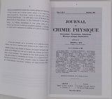 BOTTER René, LAVERY Richard, LEACH Sidney, MARX Rose "Un siècle de chimie physique 1903 -1999"