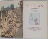 VILLON François [Illustrations de DUBOUT] "Œuvres de Villon"