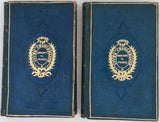 ADLER-MESNARD Édouard "La Littérature allemande au XIXe siècle, morceaux choisis des auteurs allemands les plus distingués de cette époque" [Deux parties en 2 volumes : Prose et Poésie]