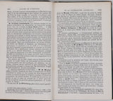 ADLER-MESNARD Édouard "La Littérature allemande au XIXe siècle, morceaux choisis des auteurs allemands les plus distingués de cette époque" [Deux parties en 2 volumes : Prose et Poésie]