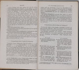 ADLER-MESNARD Édouard "La Littérature allemande au XIXe siècle, morceaux choisis des auteurs allemands les plus distingués de cette époque" [Deux parties en 2 volumes : Prose et Poésie]