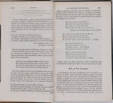 ADLER-MESNARD Édouard "La Littérature allemande au XIXe siècle, morceaux choisis des auteurs allemands les plus distingués de cette époque" [Deux parties en 2 volumes : Prose et Poésie]