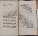 [Anonyme] [de LIGNAC Louis-François] "De l'homme et de la femme, considérés physiquement dans l'état du mariage" [2 volumes]