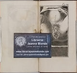 [Anonyme] [de LIGNAC Louis-François] "De l'homme et de la femme, considérés physiquement dans l'état du mariage" [2 volumes]