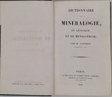 LANDRIN Henri "Dictionnaire de minéralogie, de géologie et de métallurgie"