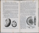 D'ORBIGNY Alcide "Cours élémentaire de Paléontologie et de Géologie stratigraphiques" [Volumes 1 & 2 sur 3]