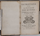 FONTENELLE Bernard le Bouyer de "Entretiens sur la pluralité des Mondes"