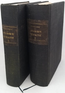 ROUVIÈRE Henri "Anatomie humaine, descriptive et topographique - Tome I : Tête, cou et tronc - Tome II : Membres, Système nerveux central" [complet en 2 volumes]