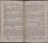 LALANNE Léon "Instruction sur les règles à calcul et particulièrement sur la nouvelle règle à enveloppe de verre"