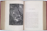 MANGIN Arthur "Histoire des jardins anciens et modernes" relié à la suite DEPELCHIN Fernand "Les forêts de la France"