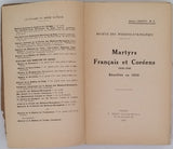 LAUNAY Adrien "Martyrs Français et Coréens 1838-1846 Béatifiés en 1925"