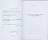 BART Jean "Un vigneron de Marsannay au siège de Paris (1870-1871)"