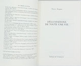 POUPON Pierre "Dégustations de toute une vie"
