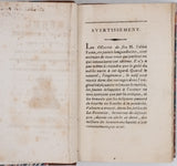 FABRE Jean-Baptiste Castor "Récul d'uvras patoizas de M. Fabre, Priou-Curat de Cellanova" [2 Tomes reliés à la suite dans un volume]