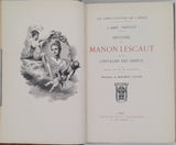PRÉVOST Antoine François (dit l'abbé PRÉVOST) [Illustrations de LELOIR, Maurice] [Préface de MAUPASSANT, Guy de] "Histoire de Manon Lescaut et du Chevalier des Grieux"