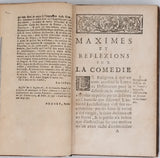 BOSSUET Jacques Benigne "Maximes et réflexions sur la comédie" à la suite "Profession de Foy De l'Eglise Catholique, Apostolique & Romaine"