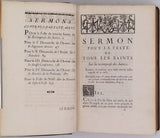 BOURDALOUË Louis "Sermons du père Bourdalouë de la Compagnie de Jesus pour l'Avent"