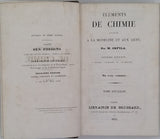 ORFILA Mathieu "Éléments de Chimie appliquée à la Médecine et aux Arts" [3 volumes]