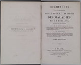 MORGAGNI Giovanni Battista "Recherches anatomiques sur le siège et les causes des maladies. Traduites du latin par MM. A. Desormeaux et J.P. Destouet" [Complet en 10 volumes]