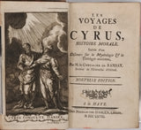 RAMSAY Andrew Michael [M. le Chevalier de] "Les Voyages de Cyrus, histoire morale. Suivie d’un Discours sur la mythologie & la théologie ancienne. Par M. le chevalier de Ramsay, docteur de l’université d’Oxford. Nouvelle édition."