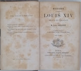 GAILLARDIN Casimir "Histoire du règne de Louis XIV - Récits et tableaux" [Complet en 6 Tomes]