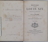 GAILLARDIN Casimir "Histoire du règne de Louis XIV - Récits et tableaux" [Complet en 6 Tomes]