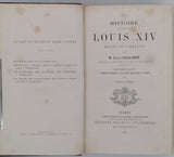 GAILLARDIN Casimir "Histoire du règne de Louis XIV - Récits et tableaux" [Complet en 6 Tomes]
