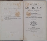 GAILLARDIN Casimir "Histoire du règne de Louis XIV - Récits et tableaux" [Complet en 6 Tomes]
