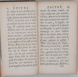 LE QUIEN de la NEUFVILLE Jacques "Histoire des Dauphins de Viennois, d'Auvergne et de France. Ouvrage posthume de feu M. Le Quien de la Neufville" [Complet en 2 volumes]