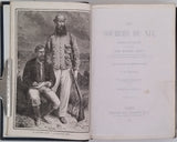 SPEKE John Hanning "Les sources du Nil - Journal de voyage du capitaine John Hanning Speke. Traduit de l’anglais avec l’autorisation de l’auteur par E. D. Forgues. Cartes et gravures d’après les dessins du capitaine J.-A. Grant"