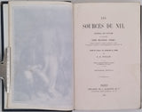 SPEKE John Hanning "Les sources du Nil - Journal de voyage du capitaine John Hanning Speke. Traduit de l’anglais avec l’autorisation de l’auteur par E. D. Forgues. Cartes et gravures d’après les dessins du capitaine J.-A. Grant"