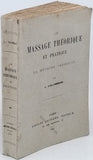 COLOMBANI L. "Le Massage théorique et pratique - La méthode indirecte"