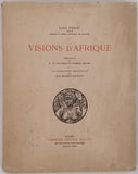 PROUST Louis "Visions d'Afrique"