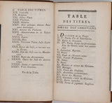 FLEURY Claude (Abbé) "Mœurs des Israélites et des Chrétiens - Nouvelle édition"