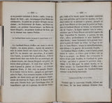 MANAVIT Augustin "Précis des cérémonies papales, ou description du cérémonial usité aux Chapelles, Messes, Vêpres, et aux offices de la Semaine sainte"