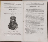 LE RAGOIS Claude [Abbé] "Instruction sur l'Histoire de France Par Le Ragois, Continuée jusqu'au Couronnement de S.M. Charles X, augmentée d'une chronologie en vers des Rois de France par M. De Foris"